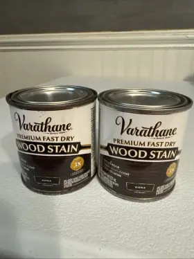 Rust-oleum Corp 020066211714 2 Varathane Kona Premium Fast Dry Wood Stain 1/2 Pt