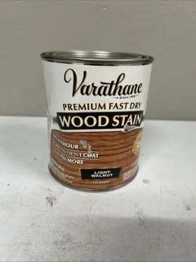 262015 Rust-oleum Corp Varathane Semi-transparent Light Walnut Oil-based Urethane Alkyd Woodstain 1 Qt