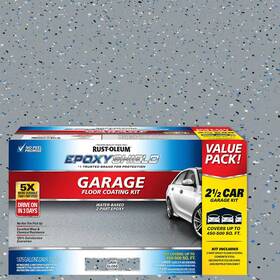 Rust-oleum Epoxyshield 445014098002 240 Oz. Gray High-gloss Low Voc 2-part Epoxy Concrete Basement And
