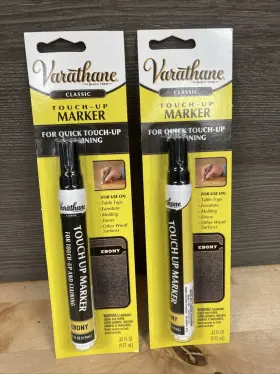 Group-11 Rust-oleum 2 Pack Rustoleum Varathane Wood Furniture Touch Up Marker Ebony New
