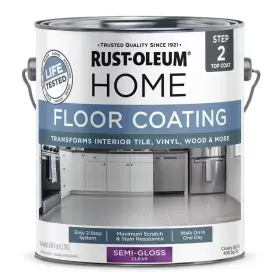 Rust-oleum Home 744759679215 1 Gal. Semi-gloss Clear Low Voc Topcoat