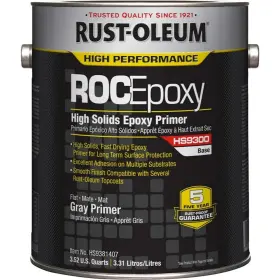 Hs9381407 Rust-oleum Epoxy Primer Hs9300 Gray 1 Gal 5h947