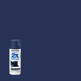 Rust-oleum Painters Touch 2x 313056953962 12 Oz. Satin Midnight Blue General Purpose Spray Paint