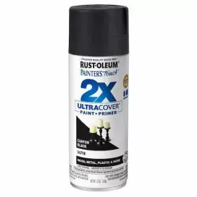 Rust-oleum Painters Touch 2x 320066145119 12 Oz. Satin Canyon Black General Purpose Spray Paint 3-pack