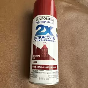 334030 Rust-oleum Painters Touch 2x 12 Oz. Gloss Colonial Red General Purpose Spray