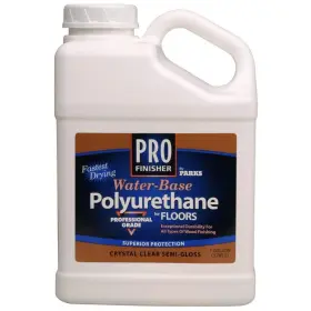 258690 Rust-oleum Parks Pro Finisher 1 Gal. Crystal Clear Satin Water-based Polyurethane For Floors