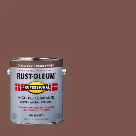 242252 Rust-oleum Professional Primer 1 Gal.oil Based Preventive 2-pack Red Flat