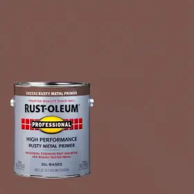 Rust-oleum Professional 313050730705 1 Gallon Red Flat Oil Based Preventive Primer 2-pack