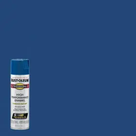 7527838 Rust-oleum Professional Spray Paint 15oz Enamel High Gloss Royal Blue 6-pack