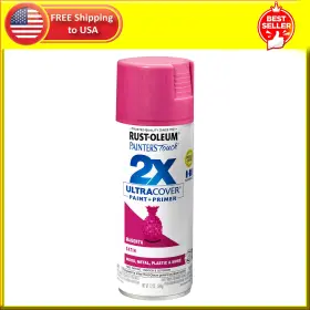 Ptucs249-188 Rust-oleum Painters Touch 2x Ultra Cover Spray Paint 12oz Satin Magenta