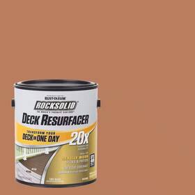 Rust-oleum Rocksolid 313051710706 1 Gal. Cedarstone Exterior 20x Deck Resurfacer
