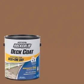 Rust-oleum Rocksolid 313114958953 1 Gal. Timberline Exterior 6x Deck Coat Rust-oleum Rocksolid 313114958953 1 Gal. Timberline Exterior 6x Deck Coat
