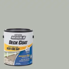 319641 Rust-oleum Rocksolid Exterior Paint Juniper 6x Deck Coat