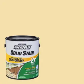 319760 Rust-oleum Rocksolid Exterior Paint 1 Gal. Hacienda 2x Solid Stain