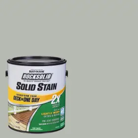 319761 Rust-oleum Rocksolid 1 Gal. Juniper Exterior 2x Solid Stain