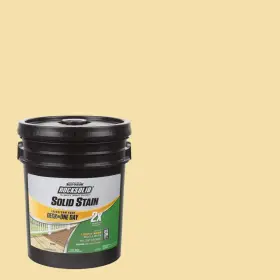 319820 Rust-oleum Rocksolid Exterior Paint 5 Gal. Hacienda 2x Solid Stain