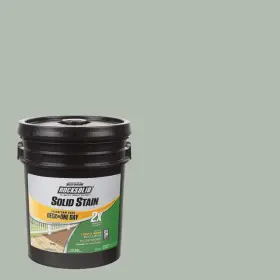 319826 Rust-oleum Rocksolid Paint Exterior 5 Gal. Marsh 2x Solid Stain