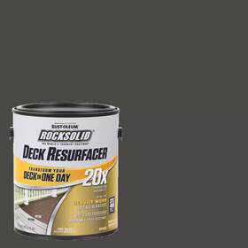 Rust-oleum Rocksolid 445021771707 1 Gal. Bark Exterior 20x Deck Resurfacer