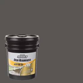 Rust-oleum Rocksolid 445045794775 4 Gal. Autumn Brown Exterior 20x Deck Resurfacer