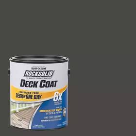 Rust-oleum Rocksolid 445054750793 1 Gal. Bark Exterior 6x Deck Coat