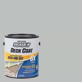 Rust-oleum Rocksolid 705353732508 1 Gal. Graywash Exterior 6x Deck Coat