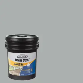 Rust-oleum Rocksolid 726084091894 5 Gal. Cape Cod Gray Exterior 6x Deck Coat
