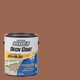 Rust-oleum Rocksolid 744110598186 1 Gal. Redwood Exterior 6x Deck Coat