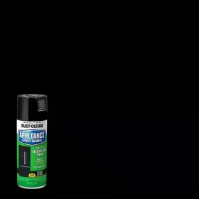 Rust-oleum Specialty 445013420460 12 Ounce Gloss Black Appliance Epoxy Spray Interiior Paint 6-pack