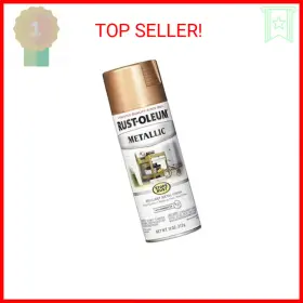 286564 Rust-oleum Stops Rust Metallic Spray Paint 11 Oz Rose Gold