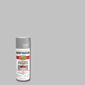 Rust-oleum Stops Rust 445054857805 12 Ounce Flat Light Gray Automotive Primer Aerosol Spray 6-pack