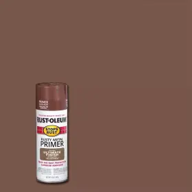 Rust-oleum Stops Rust 711181501476 12 Oz. Flat Rusty Metal Primer Spray 6-pack