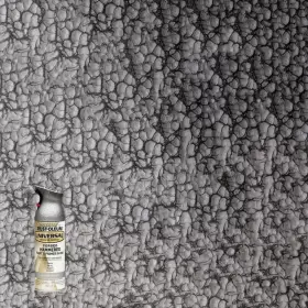 271481 Rust-oleum Universal 12-oz Forged Hammered Spray Paint And Primer Silver