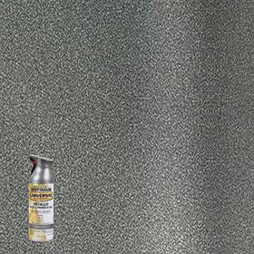 Rust-oleum Universal 313021313340 11 Oz. All Surface Metallic Dark Steel Spray Paint And Primer In One 6-pack