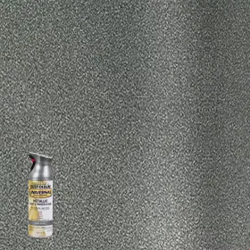 Rust-oleum Universal 313021313340 11 Oz. All Surface Metallic Dark Steel Spray Paint And Primer In One 6-pack