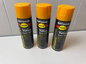 Rust-oleum V209715 Rustoleum Hard Hat High Performance Preventative Caterpilar Yellow Paint