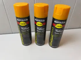 V209715 Rust-oleum Rustoleum Hard Hat High Performance Preventative Caterpilar Yellow Paint