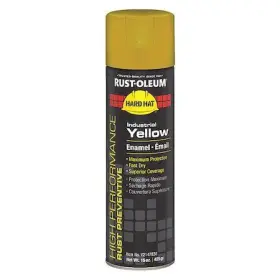 V2147838 Rust-oleum Preventative Spray Paint Industrial Yellow Gloss 15