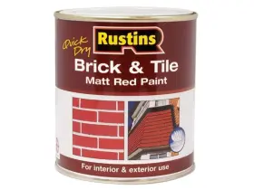 Britw250 Rustins Quick Dry Brick And Tile 250ml 250 Ml