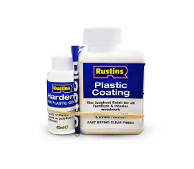 Pcgl1000 Rustins 1l Plastic Coating And Hardener Gloss