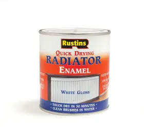 Radg1000 Rustins Quick Drying Radiator Enamel Gloss 1l