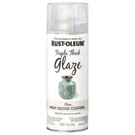 301416ea Rustoleum Specialty Triple Thick Glaze Spray Paint High Gloss Clear