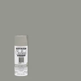 302593ea Rustoleum Ultra Matte Chalked Paint Country Gray 12 Oz Aerosol