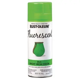 342417ea Rustoleum Specialty Fluorescent Spray Paint Flat Green