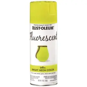 342571ea Rustoleum Specialty Fluorescent Spray Paint Flat Yellow