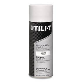 Rustoleum 387395 Utili-t Spray Paint White 10 Oz Aerosol Can 6/carton