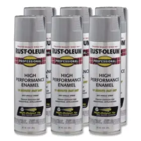 7515838ct Rustoleum Professional Spray Paint Metallic Aluminum 14 Oz Aerosol