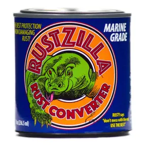 Rzmg-004271 Rustzilla Marine Grade Rust Converter And Remover Professional Strength Fo
