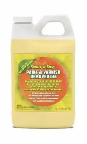 Safe N Easy 027691034022 Ftn Citrus Paint And Varnish Remover Gel Strips 15 Layers 64 Oz
