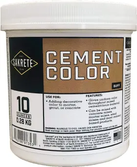 Sakrete 742786913531 Cement Color 10 Ounce Buff