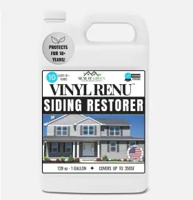 Seal It Green 744759299581 Vinyl Renu Premium Siding Restorer Lasts 10 Yrs Restores Original Color And B